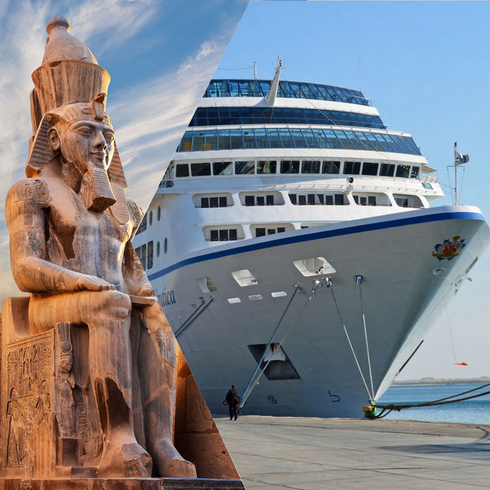 Dahabiya sailing on the Nile River in Egypt